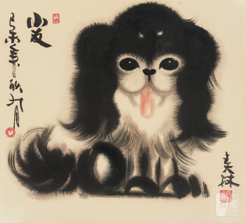 韩美林 b.1936 小友 - 图2